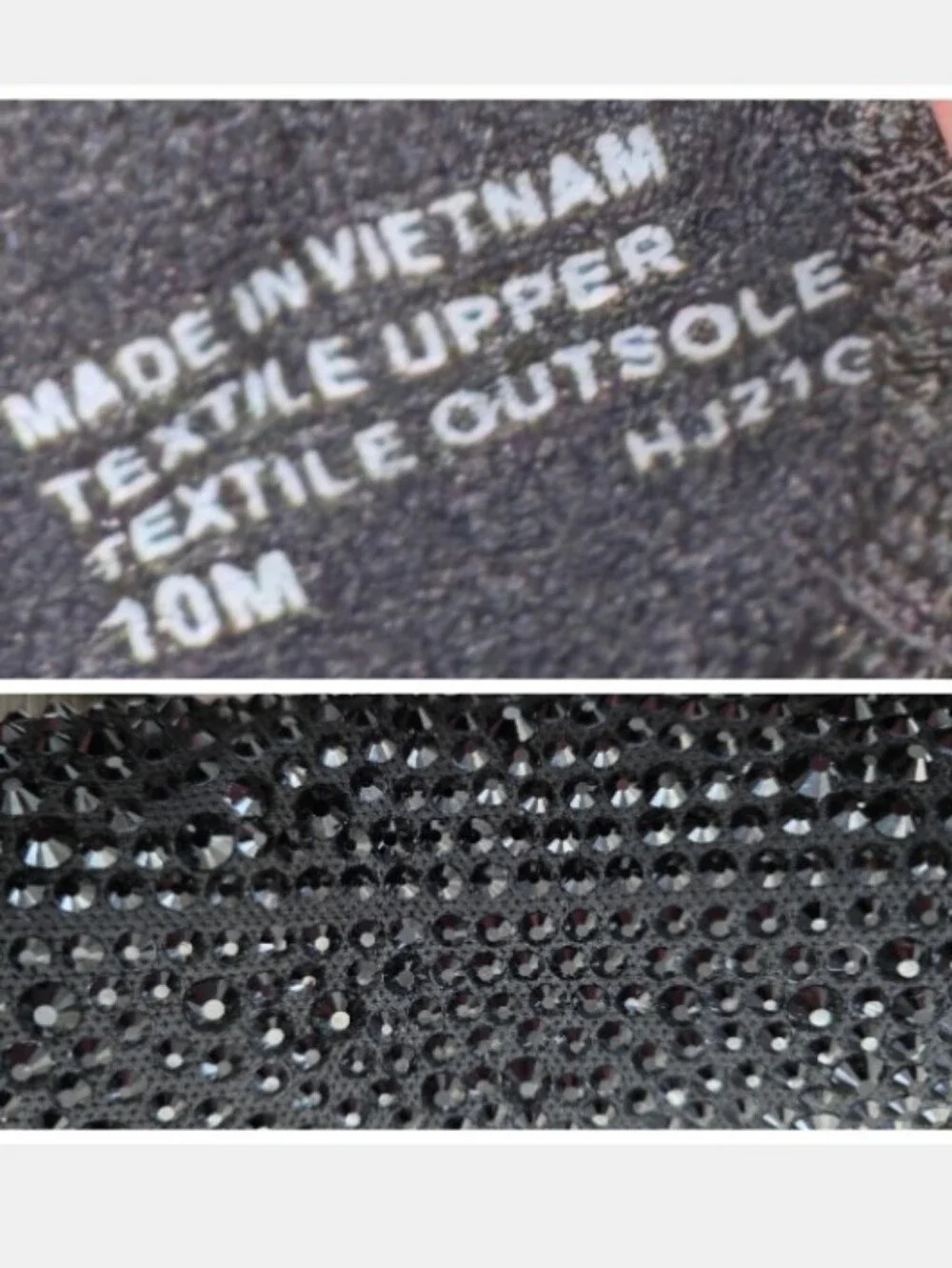 Michael Kors Black Crystal-Knit Skyler Bootie, Size 10